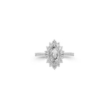 Bague de fiançailles en diamant de forme marquise Icon