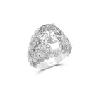 Oval Cut Diamond and Multi-Shape High Jewellery Ring