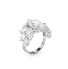 Anillo de alta joyería con diamantes Knott 