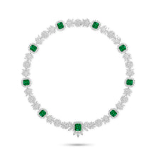Unique Treasure Emerald and Diamond  High Jewellery Necklace