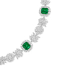 Unique Treasure Emerald and Diamond  High Jewellery Necklace