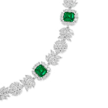 Unique Treasure Emerald and Diamond  High Jewellery Necklace