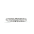Pulsera de corte de diamante blanco radiante 