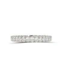 Pulsera de corte de diamante blanco radiante 