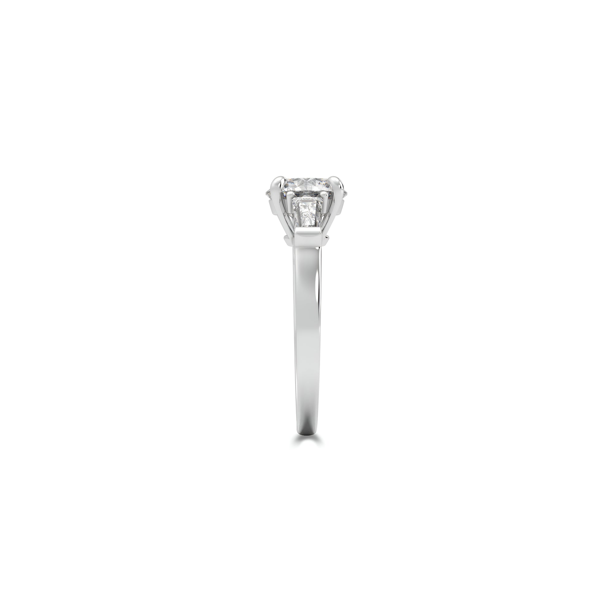 Promise Round Diamond Engagement Ring