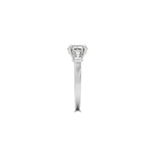 Promise Round Diamond Engagement Ring