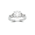 Promise Round Diamond Engagement Ring