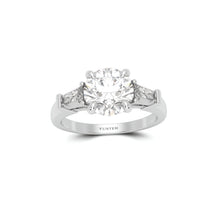 Promise Round Diamond Engagement Ring