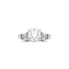 Promise Round Diamond Engagement Ring