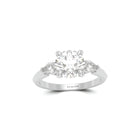 Promise Round Diamond Engagement Ring