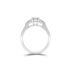 Promise Oval Diamond Engagement Ring