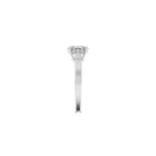 Promise Oval Diamond Engagement Ring