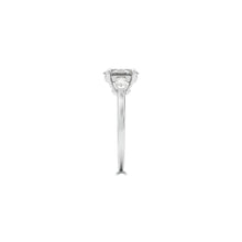 Promise Oval Diamond Engagement Ring