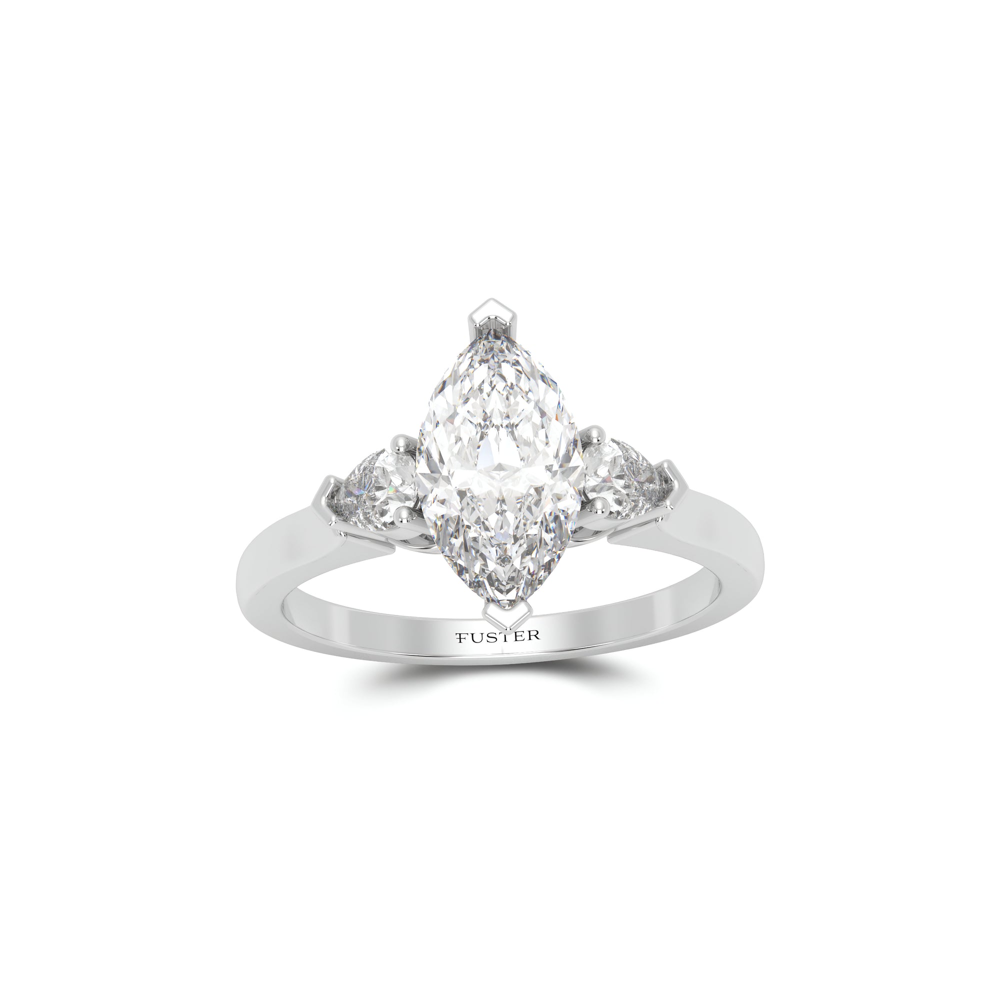 Promise Marquise Cut Diamond Engagement Ring