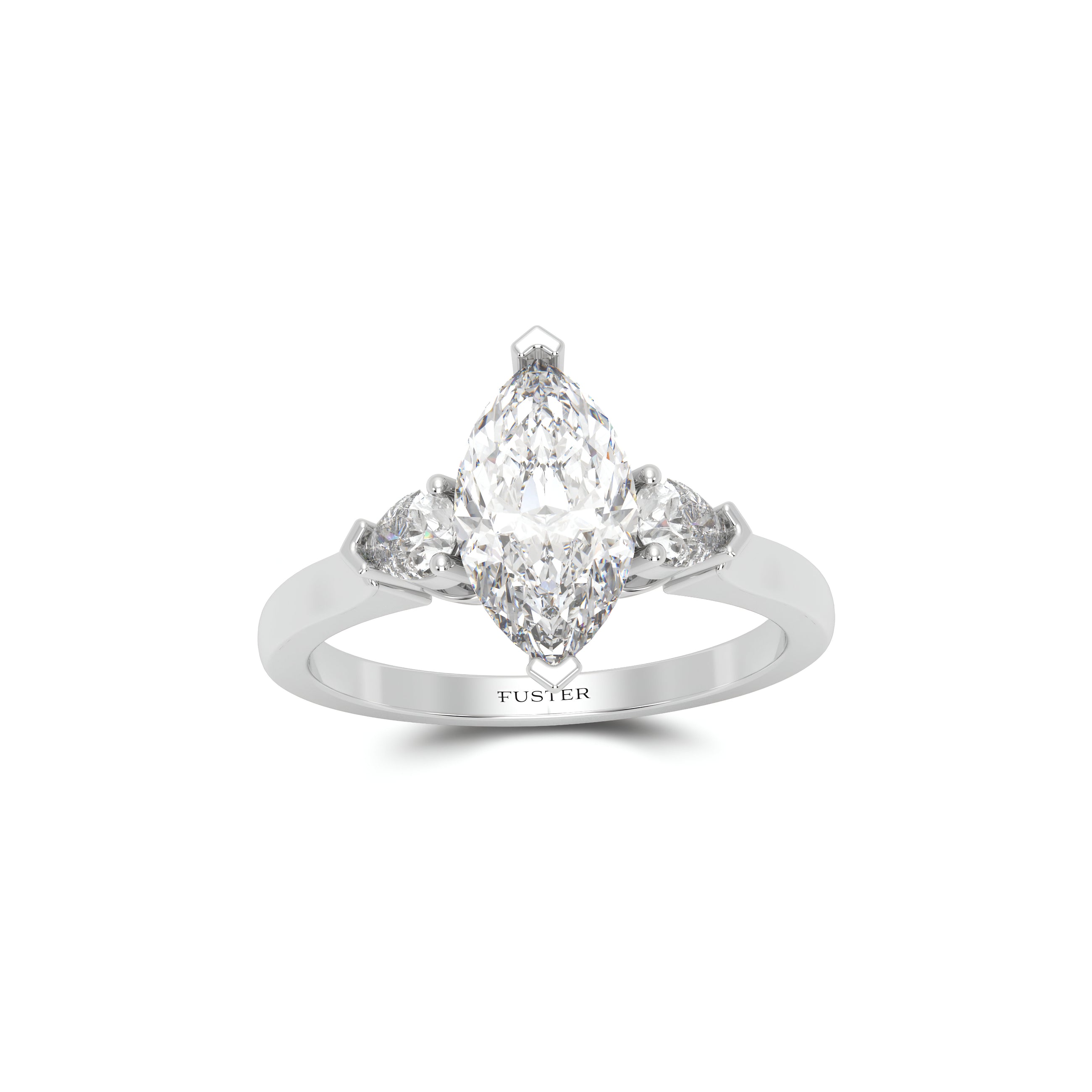 Promise Marquise Cut Diamond Engagement Ring