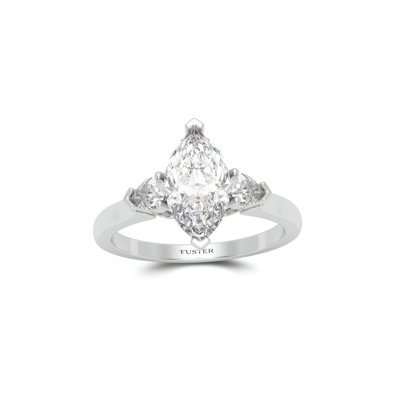 Promise Marquise Cut Diamond Engagement Ring