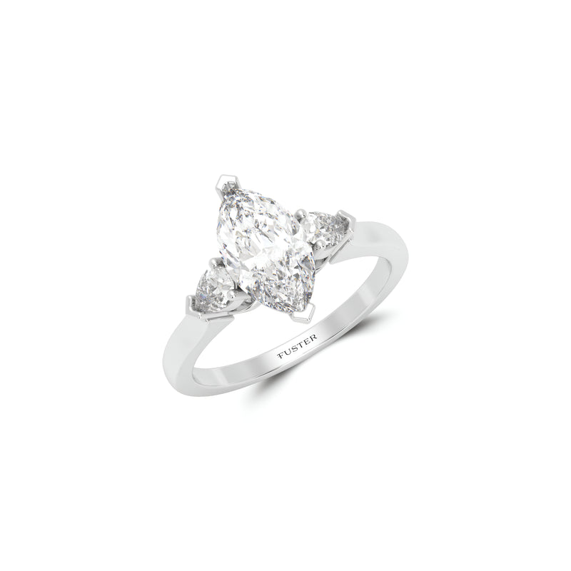 Promise Marquise Cut Diamond Engagement Ring