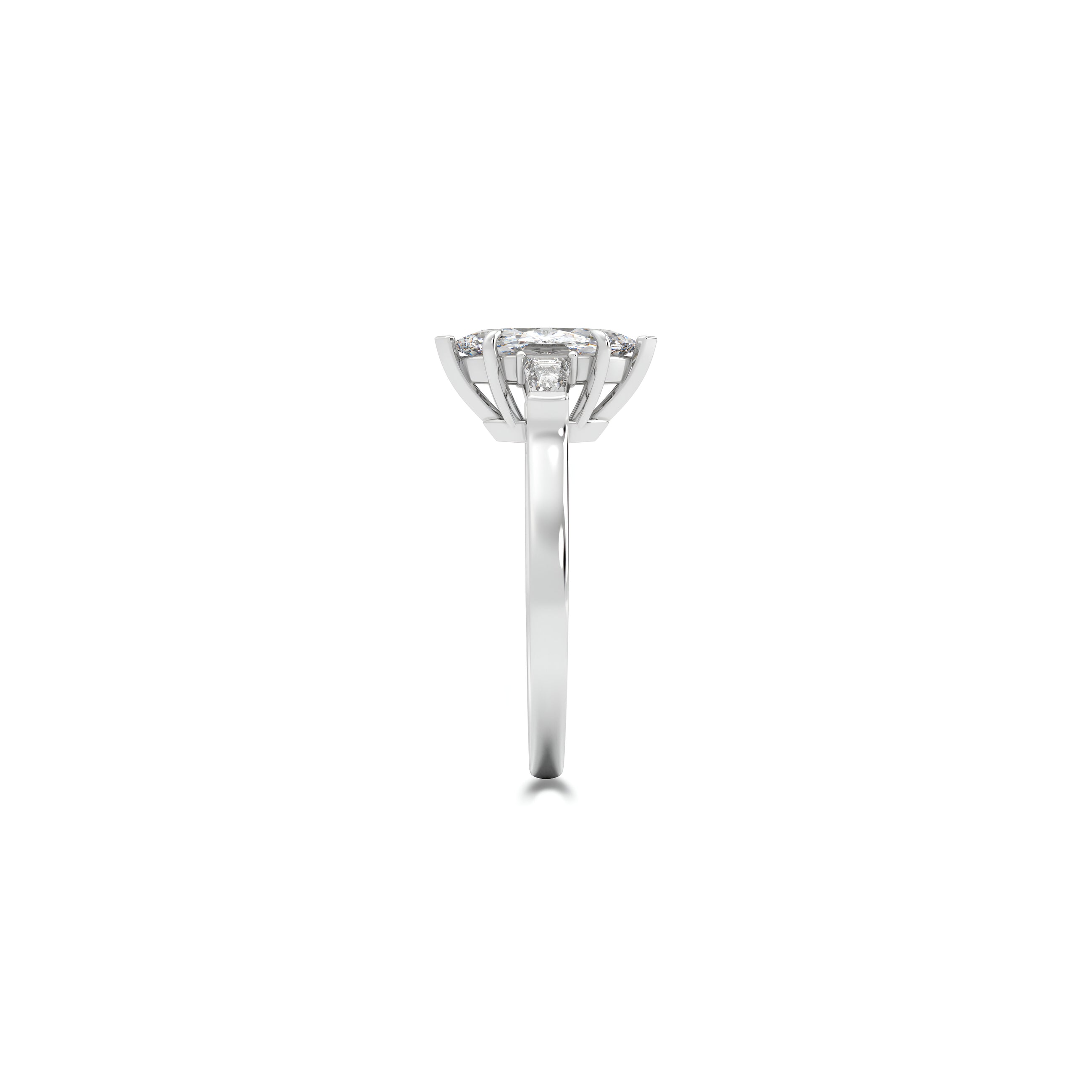 Promise Marquise Cut Diamond Engagement Ring