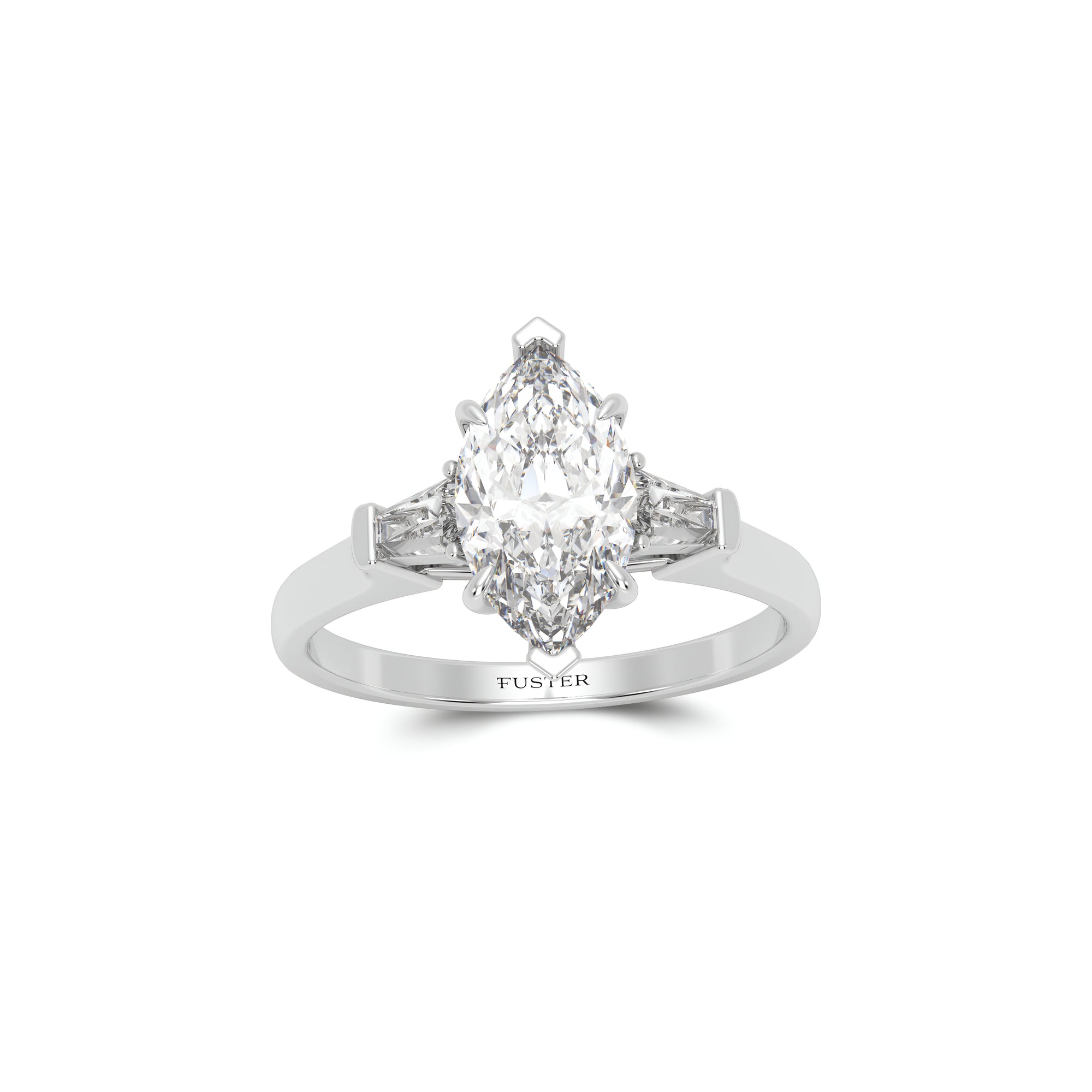 Promise Marquise Cut Diamond Engagement Ring