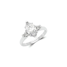 Promise Marquise Cut Diamond Engagement Ring