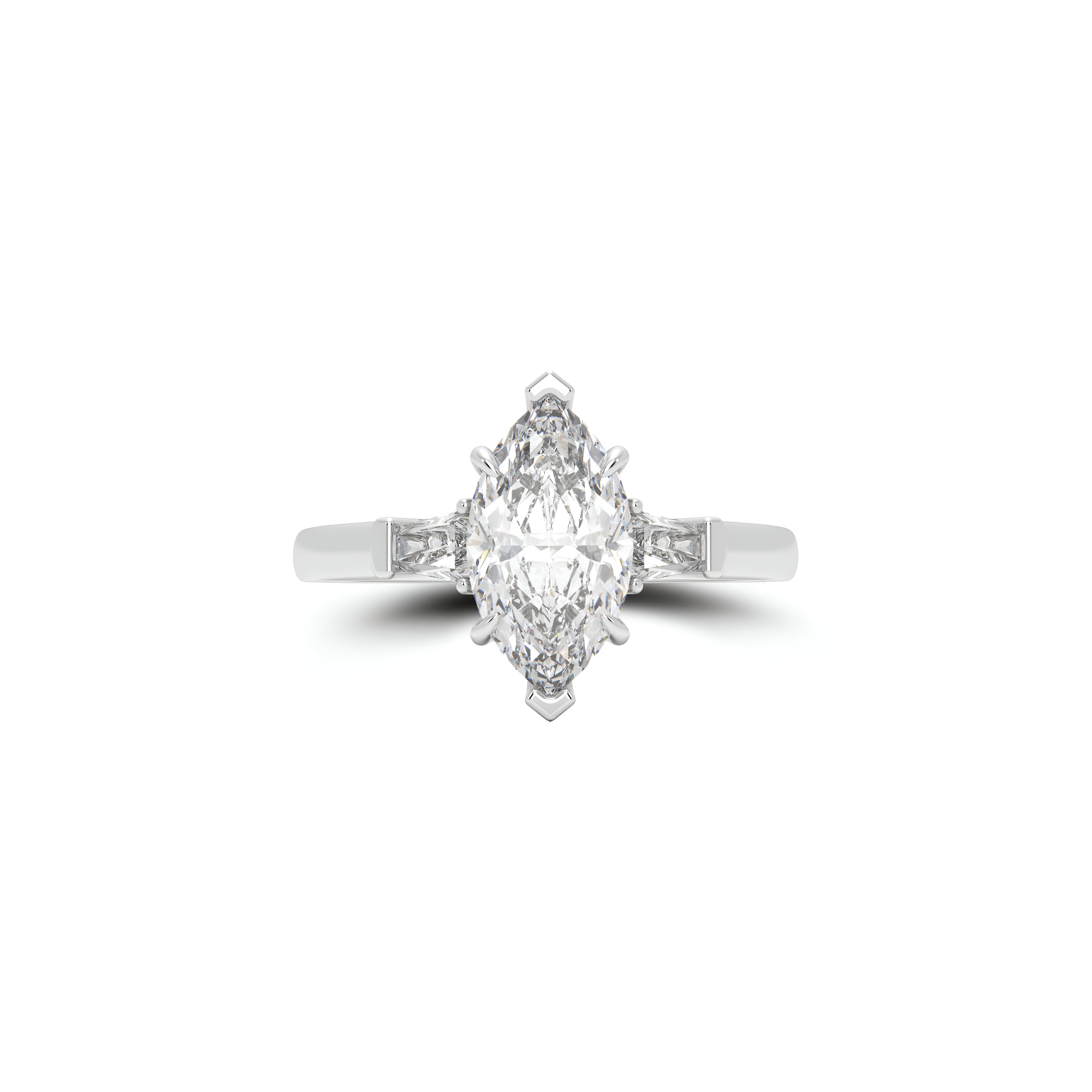 Promise Marquise Cut Diamond Engagement Ring