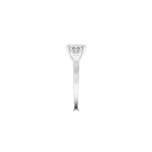 Promise Emerald Cut Diamond Engagement Ring