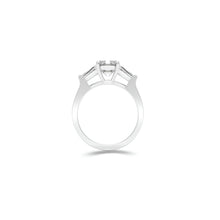 Promise Emerald Cut Diamond Engagement Ring