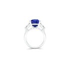 Classic Promise Cushion-Cut Sapphire Ring