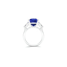 Classic Promise Cushion-Cut Sapphire Ring