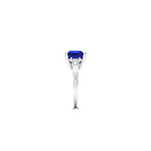 Classic Promise Cushion-Cut Sapphire Ring