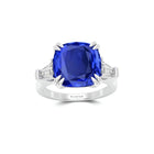 Classic Promise Cushion-Cut Sapphire Ring