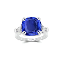 Classic Promise Cushion-Cut Sapphire Ring