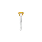 Promise Oval Yellow Diamond Engagement Ring