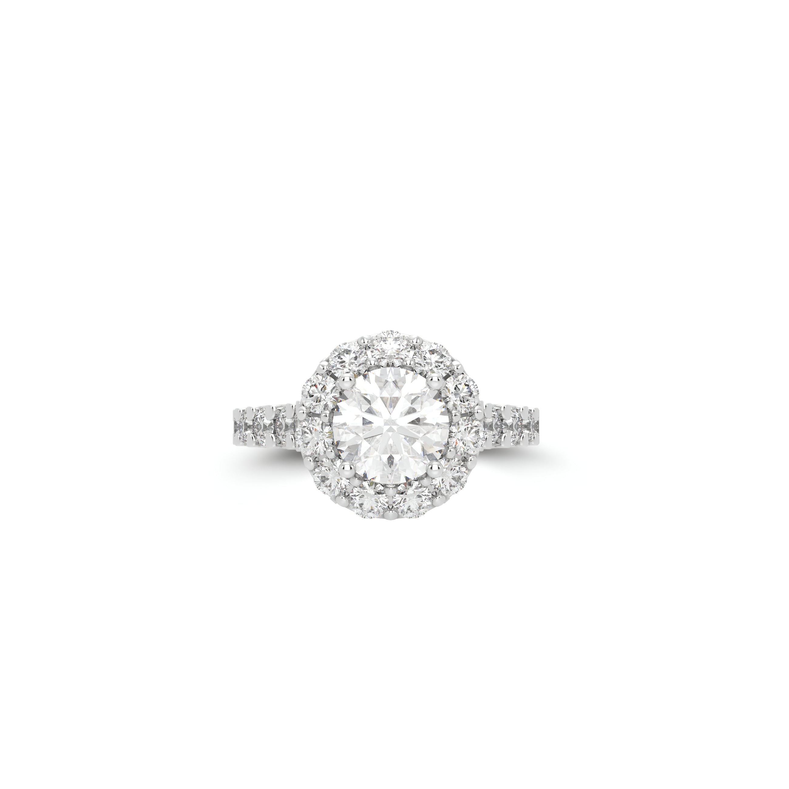 Icon Round Diamond Engagement Ring