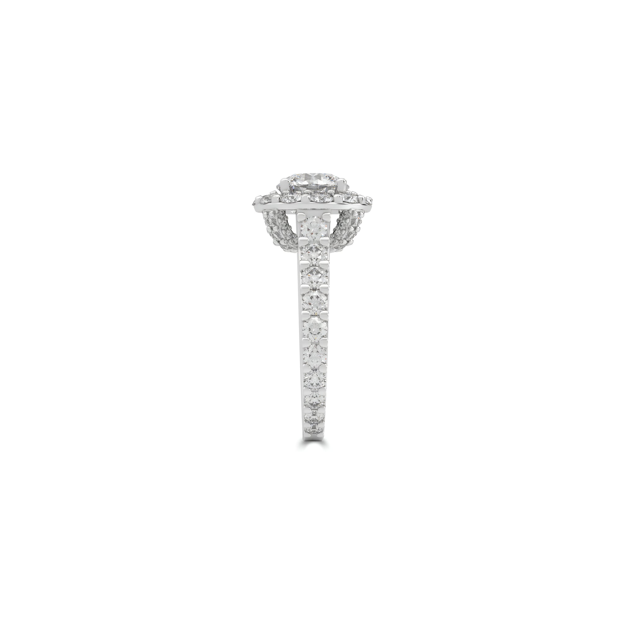 Icon Round Diamond Engagement Ring