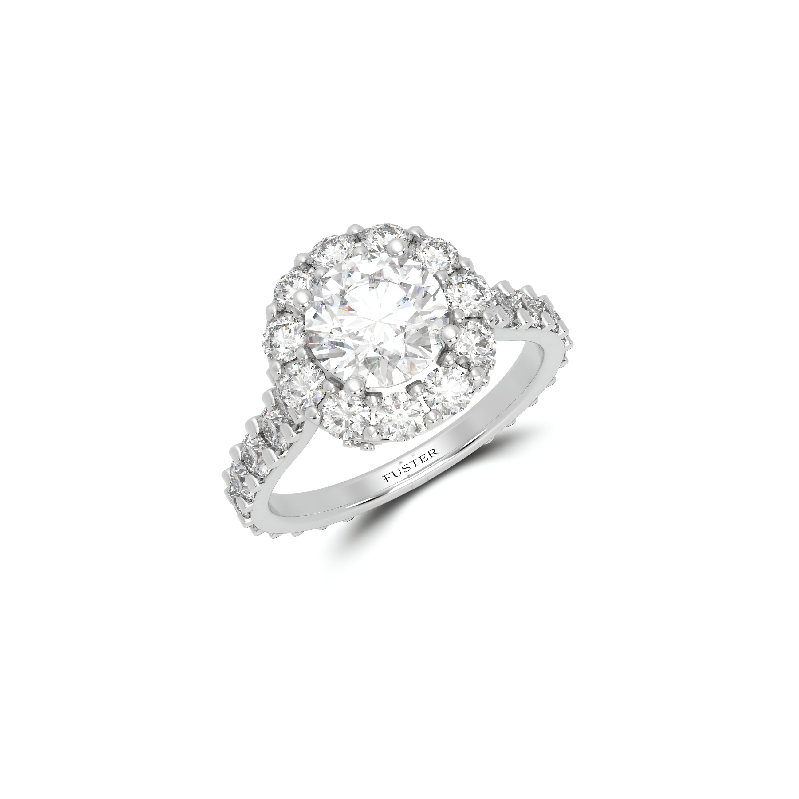 Icon Round Diamond Engagement Ring