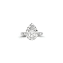 Icon Pear Shape Diamond Engagement Ring