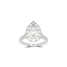 Icon Pear Shape Diamond Engagement Ring