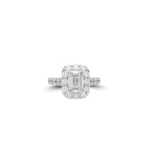 Icon Emerald Cut Diamond Engagement Ring