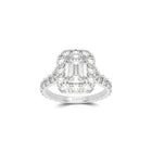 Icon Emerald Cut Diamond Engagement Ring