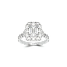 Icon Emerald Cut Diamond Engagement Ring