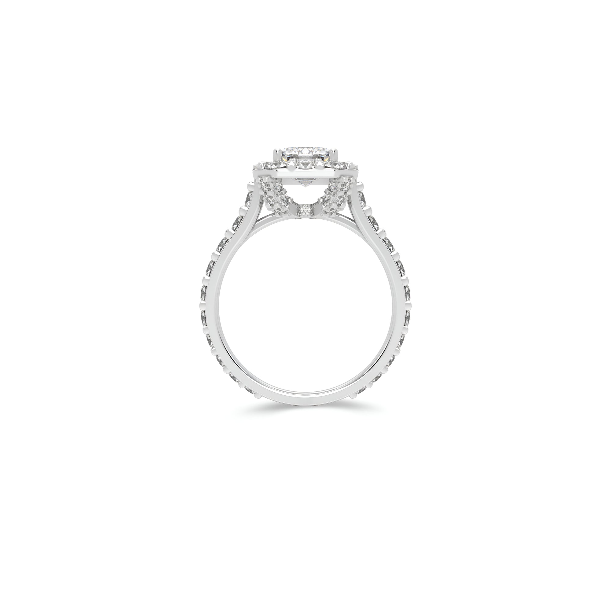 Icon Emerald Cut Diamond Engagement Ring
