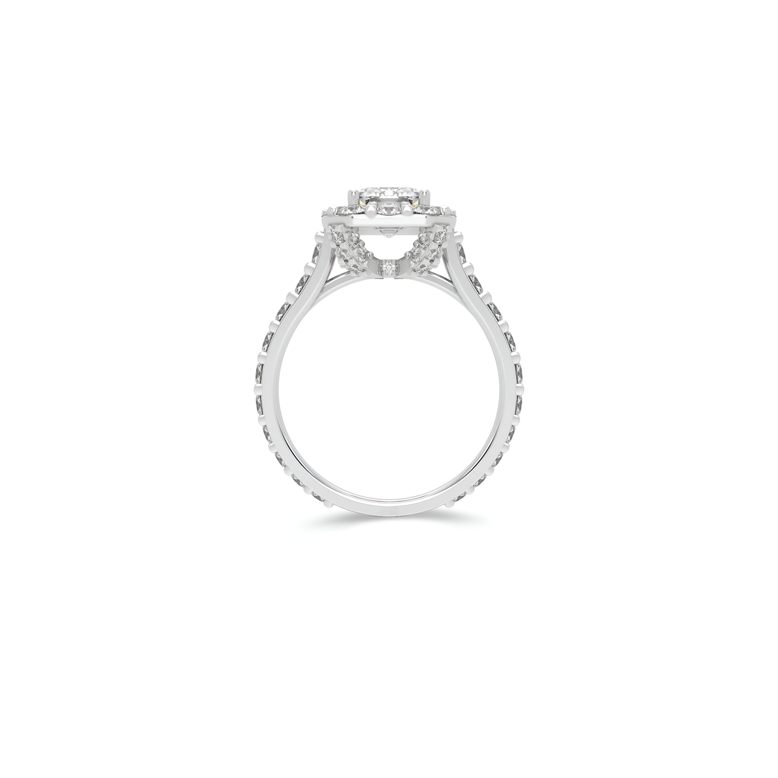 Icon Emerald Cut Diamond Engagement Ring