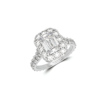Icon Emerald Cut Diamond Engagement Ring