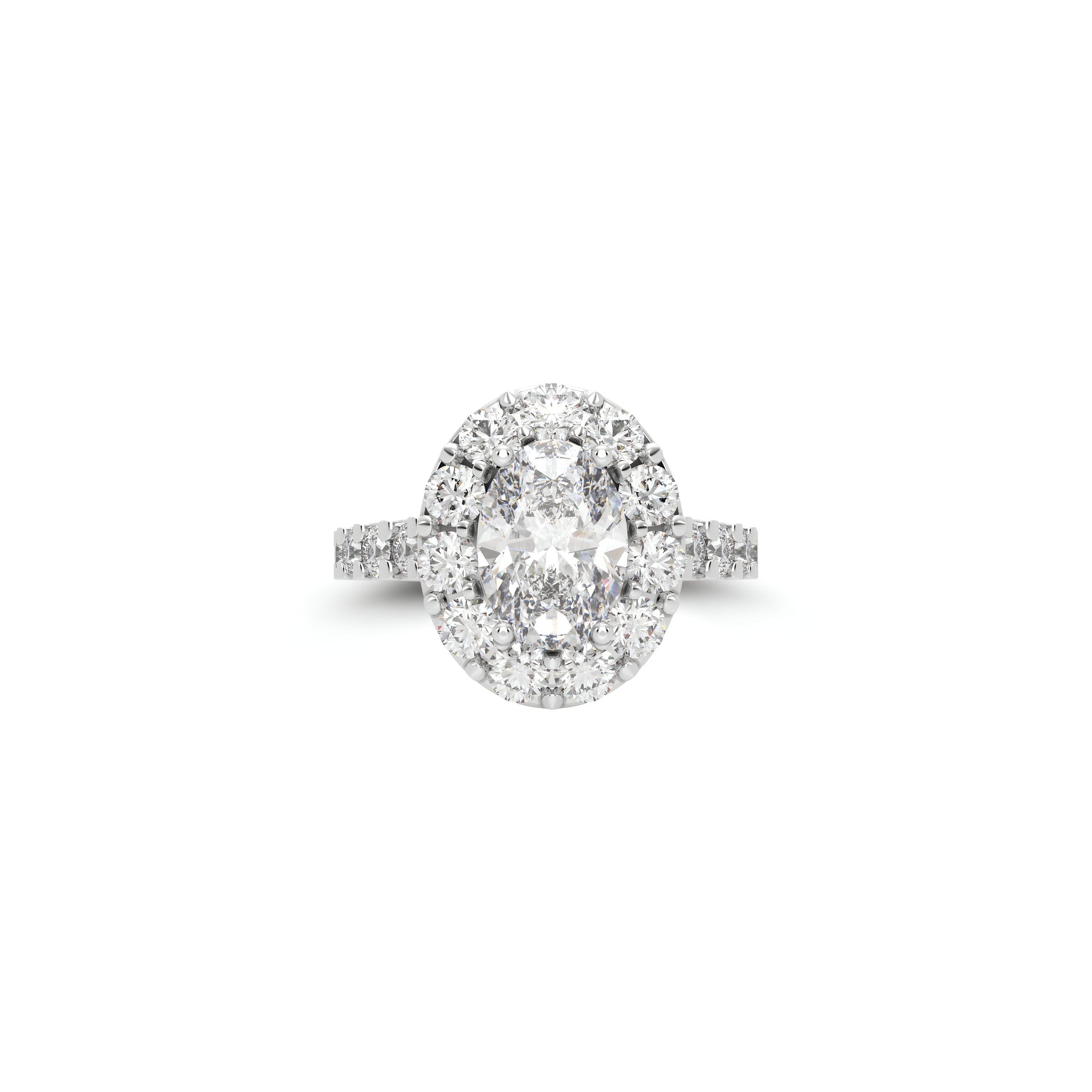 Icon Oval Diamond Engagement Ring