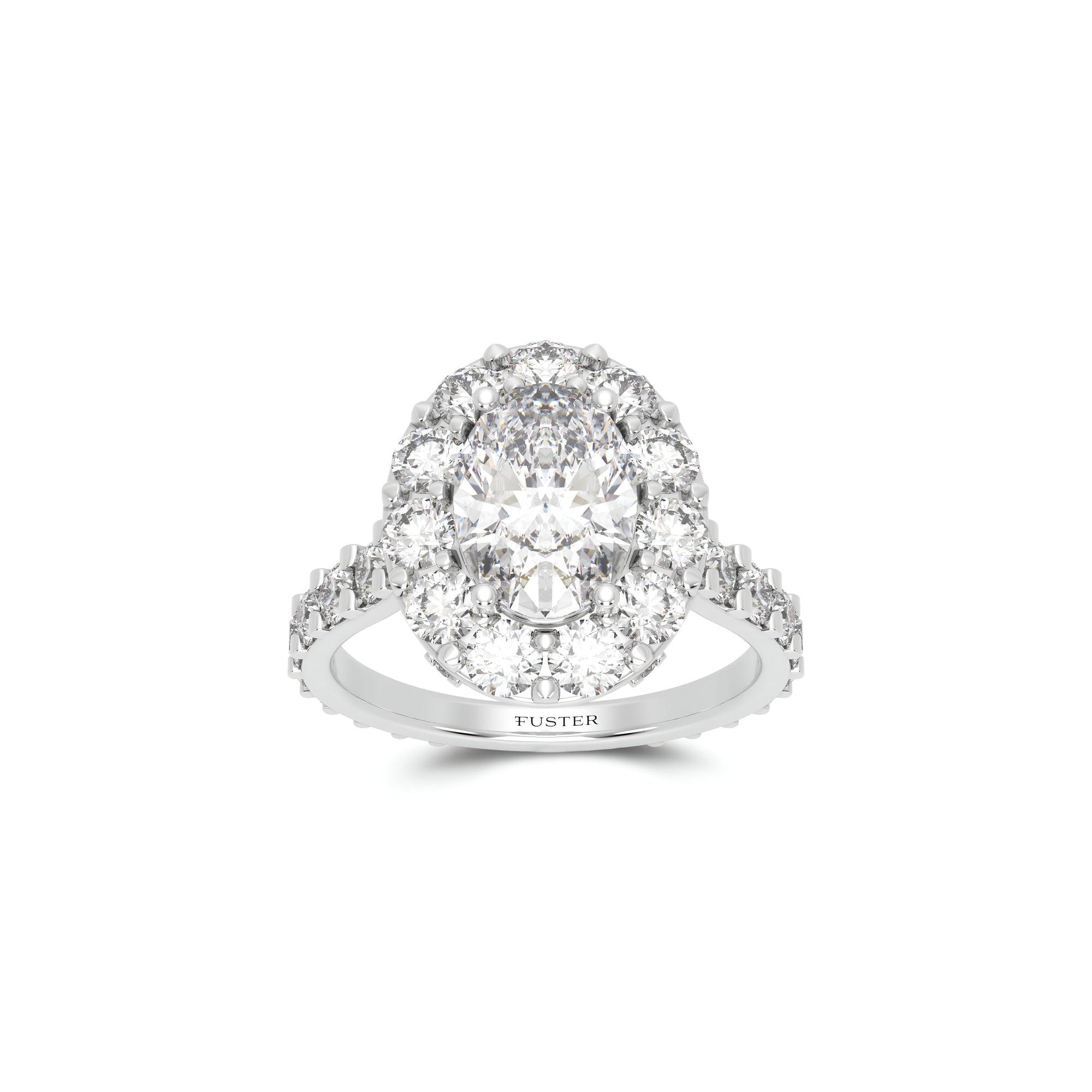 Icon Oval Diamond Engagement Ring