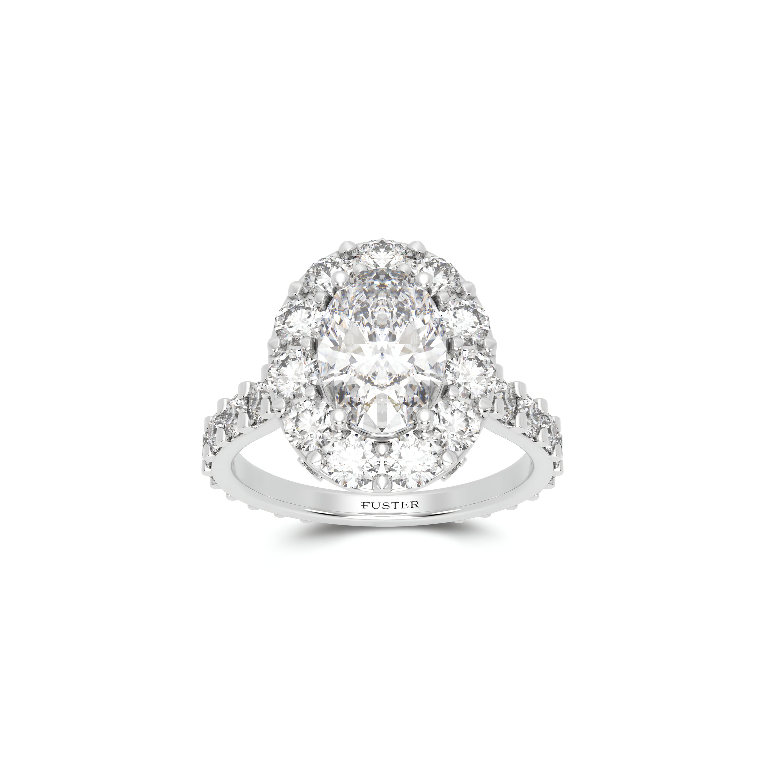 Icon Oval Diamond Engagement Ring