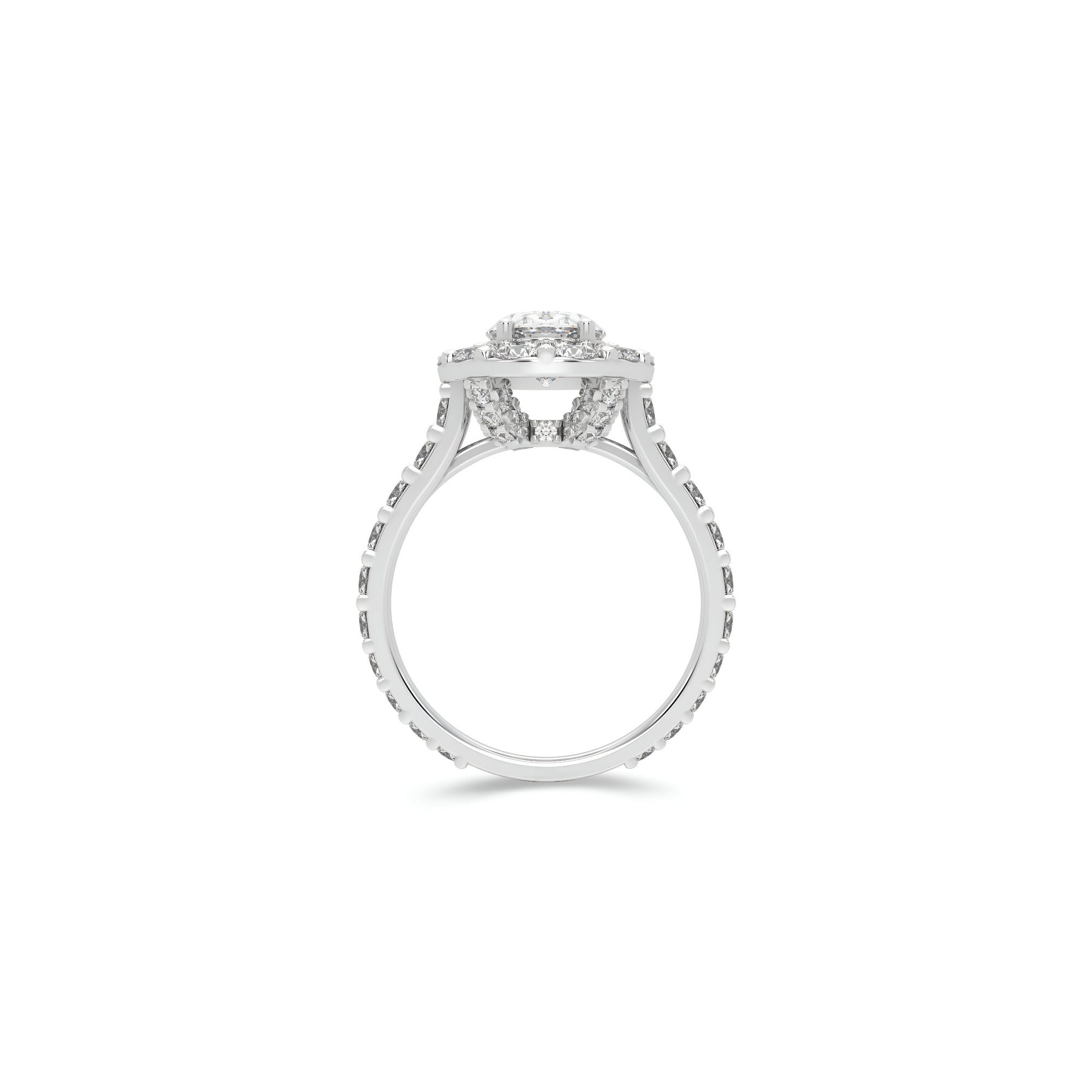 Icon Oval Diamond Engagement Ring