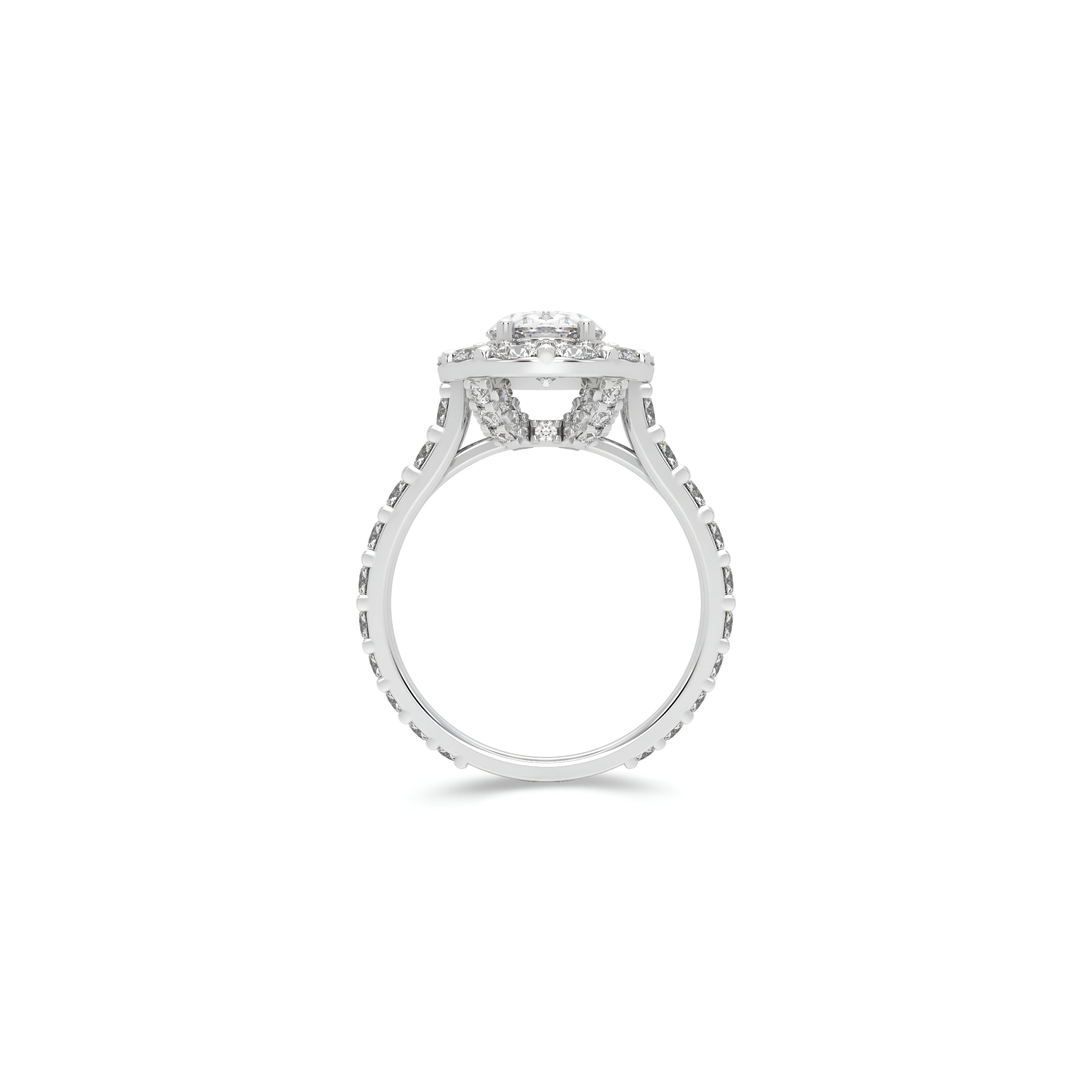 Icon Oval Diamond Engagement Ring