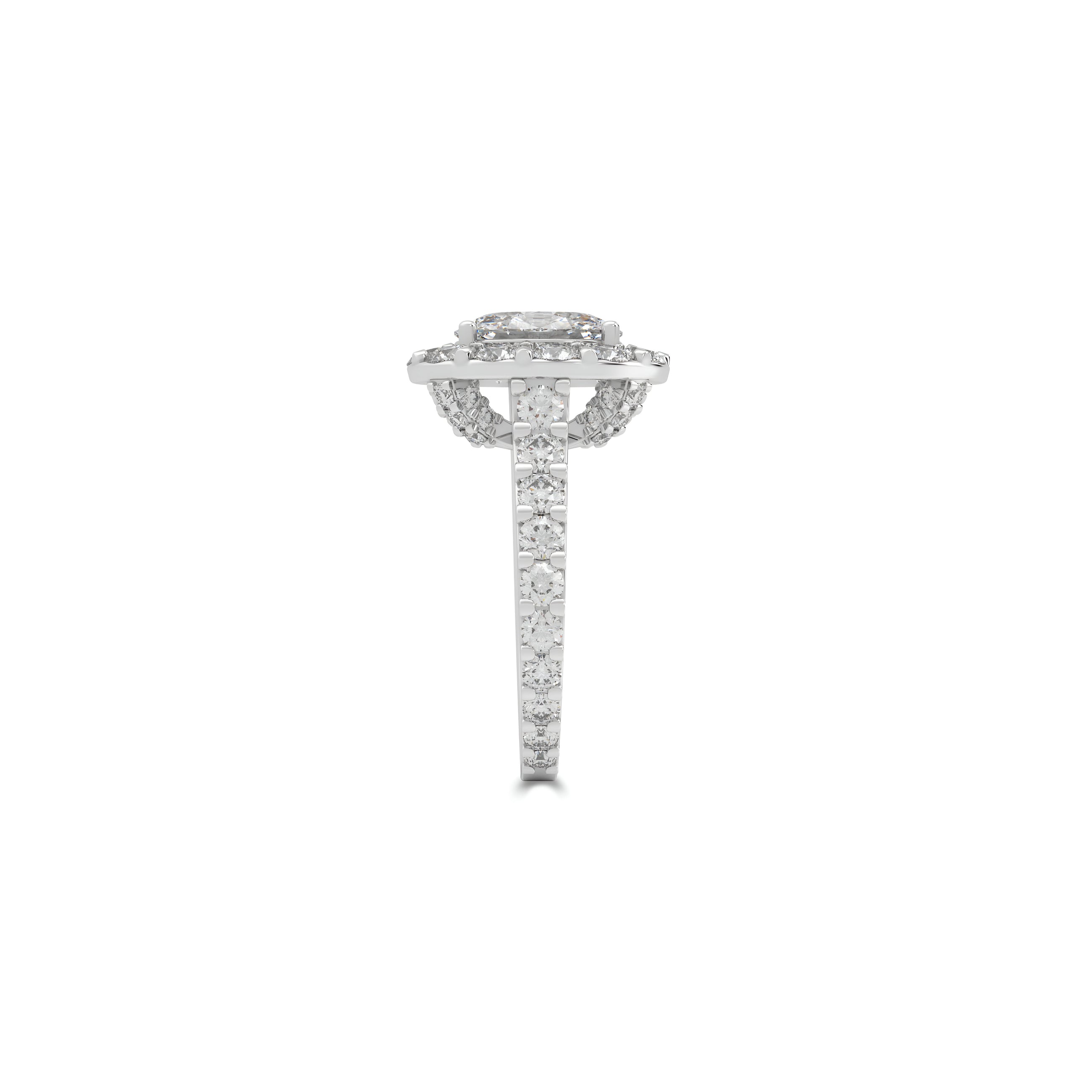 Icon Oval Diamond Engagement Ring